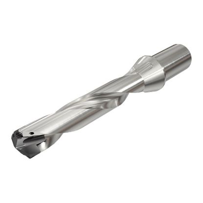 Picture of ISCAR DCN 1142-571-125R-5D 1.142" Indexable Head Drill s with Coolant Holes and Cylindrical Shanks, Drill ing Depth 5xD