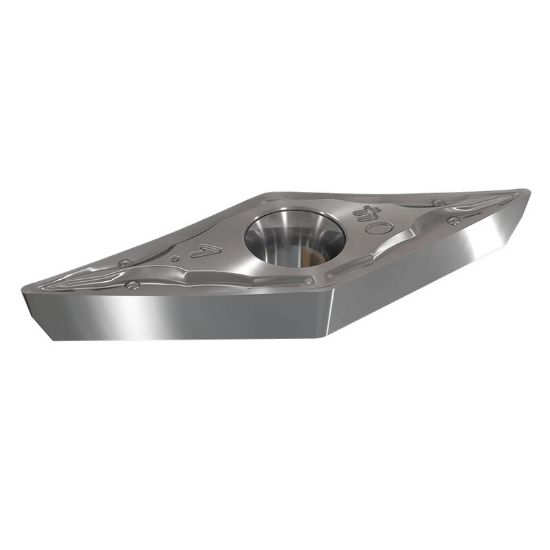 Picture of ISCAR VCGT130302-PF IC830 Turning Insert 35.0° Carbide AlTiN + TiN 0.008 Corner Radius