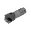 Picture of ISCAR ISD-E2 .496-.516 NOM 2 0.496" Deep Single Tube Drill s with External 2 and 4 Start Thread and 2 or 3 Brazed Tips (.496-2.559 dia.)