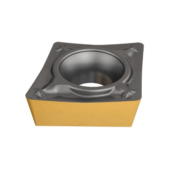 Picture of ISCAR CCMT2-1-M3P IC807 Turning Insert 80.0° Carbide TiAIN + TiN 0.016 Corner Radius