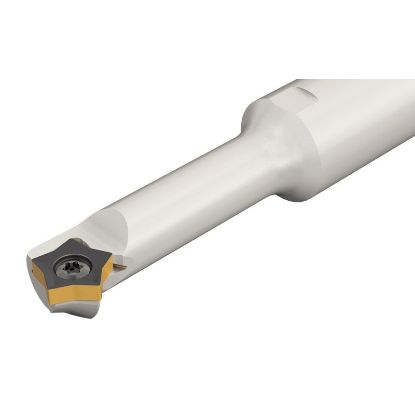 Picture of ISCAR CH45-.39-1.2-1-C.50-PN06 Milling Cutter 45.0° 0.458 Diameter Round 0.500 4.000 OAL 1 Flute