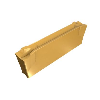 Picture of ISCAR DGN 6303J IC1030 Cut Off,Grooving Insert 0.014 Corner Radius 0.250 Wide TiAIN + TiN