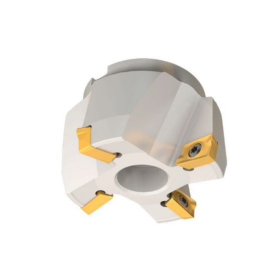 Picture of ISCAR F75A D4.00-1.50-M Milling Cutter 75.0° 4.000 Diameter Face Mill 1.500 2.000 OAL 6 Flute