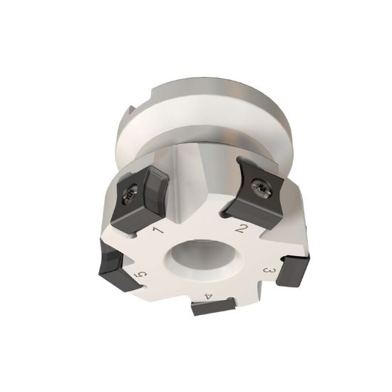 Picture of ISCAR F90LN D6.00-12-2.00-R-N11 Milling Cutter 90.0° 6.000 Diameter Face Mill 2.000 2.000 OAL 12 Flute