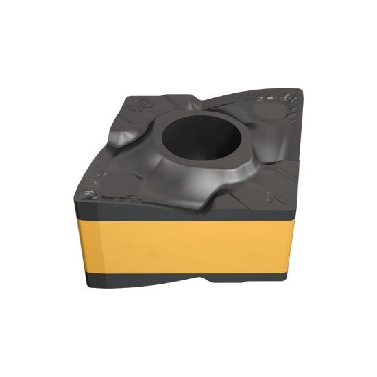 Picture of ISCAR CNMX342-M3MW IC830 Turning Insert 80.0° Carbide AlTiN + TiN 0.031 Corner Radius
