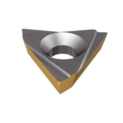Picture of ISCAR TPGH2-1 XL IC570 Turning Insert Triangle Carbide TiCN + TiN 0.016 Corner Radius