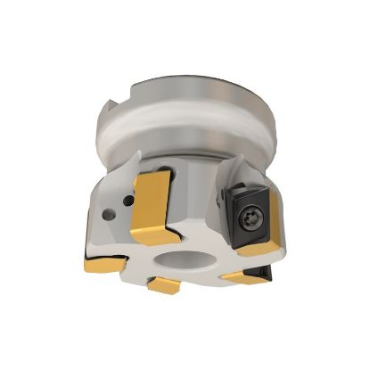 Picture of ISCAR H490 F90AX D2.50-4-1.0-12 Milling Cutter 90.0° 2.500 Diameter Face Mill 1.000 1.750 OAL 4 Flute