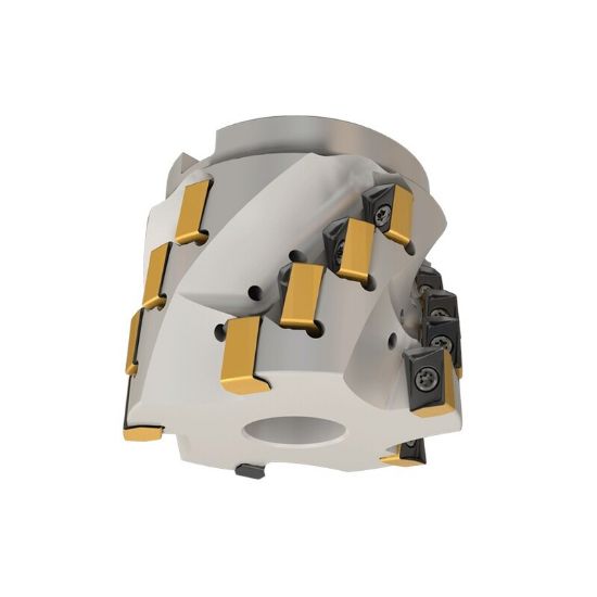 Picture of ISCAR H490 SMD4.0-2.5-5-1.50-17 Milling Cutter 90.0°, Corn Cob 4.000 Diameter Face Mill 1.500 3.350 OAL 20 Flute