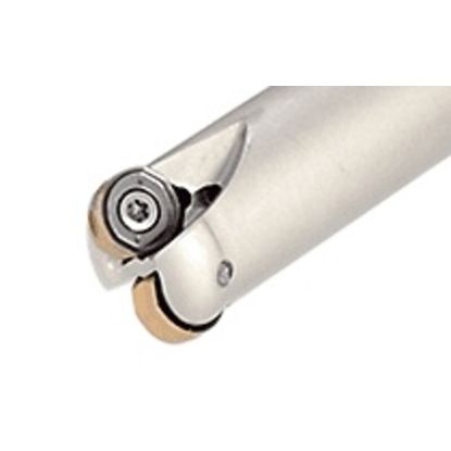 Picture of ISCAR H400 ERD1.25-5-2.5W125-10 Milling Cutter Button Cutter 1.250 Diameter Weldon 1.250 5.000 OAL 5 Flute