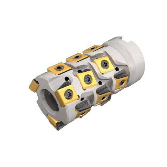Picture of ISCAR T490 SM-D1.50-2-3-.75-11 Milling Cutter 90.0°, Corn Cob 1.500 Diameter Face Mill 0.750 2.800 OAL 18 Flute