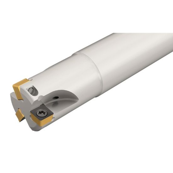 Picture of ISCAR E90SO D.75-06-W.75-04-C Milling Cutter 0.750 Diameter Weldon 0.750 3.500 OAL 6 Flute