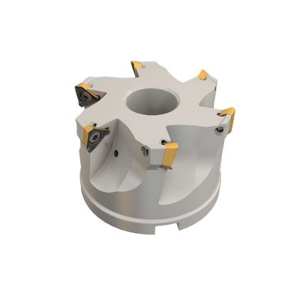 Picture of ISCAR HM390 FTP D1.50-5-.50-10 Milling Cutter 90.0° 1.500 Diameter Face Mill 0.500 1.370 OAL 5 Flute
