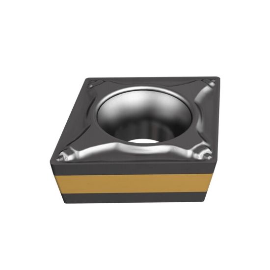 Picture of ISCAR CCMT2-1-F3P IC807 Turning Insert 80.0° Carbide TiAIN + TiN 0.016 Corner Radius