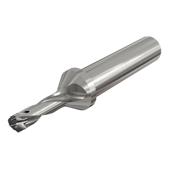Picture of ISCAR DCN 1063-319-125R-3D 1.063" Indexable Head Drill s with Coolant Holes and a Cylindrical Shank, Drill ing Depth 3xD