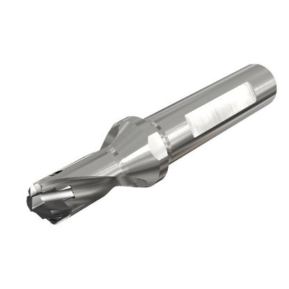 Picture of ISCAR DCN 1181-177-125A-1.5D 1.181" Indexable Head Drill s with Coolant Holes and One Flat Shank, Drill ing Depth 1.5xD