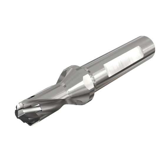 Picture of ISCAR DCN 1181-177-125A-1.5D 1.181" Indexable Head Drill s with Coolant Holes and One Flat Shank, Drill ing Depth 1.5xD