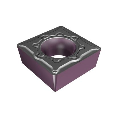 Picture of ISCAR SCMT3 1 F3M IC807 Turning Insert Square Carbide TiAIN + TiN 0.016 Corner Radius