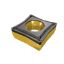 Picture of ISCAR QCMT3-1-SM IC830 Turning Insert Square Carbide AlTiN + TiN 0.016 Corner Radius