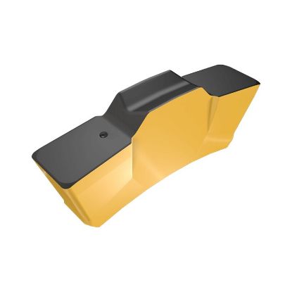Picture of ISCAR TGMA 608K IC5010 Grooving,Groove Turning Insert 0.031 Corner Radius TiCN + Al2O3 + TiN