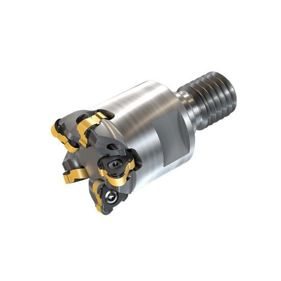 Picture of ISCAR TR6 ER D16/0.63-2-M08-07 Milling Cutter 45.0°, 90.0° 0.630 Diameter Screw On M08 1.661 OAL 2 Flute