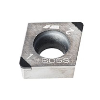 Picture of ISCAR CCGW2-1-F2 IB10HC Turning Insert 80.0° CBN TiN 0.016 Corner Radius