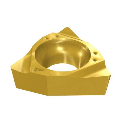 Picture of ISCAR WBMT520R IC354 Turning Insert Trigon Carbide TiCN 0.008 Corner Radius