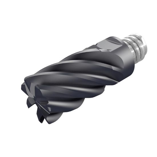 Picture of ISCAR MM EC1.0H150R031-9T15 IC908 DIA 1 SH 0.9410 LOC 1.50 OAL 2.0670Screw On Head Standard Flute Standard Helix Carbide TiAlN Single End Corner Radius 0.0310 0.79MM MULTI-MASTER