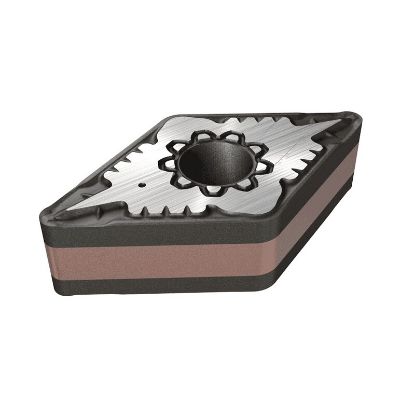 Picture of ISCAR DNMG443-F3M IC830 Turning Insert 55.0° Carbide AlTiN + TiN 0.047 Corner Radius