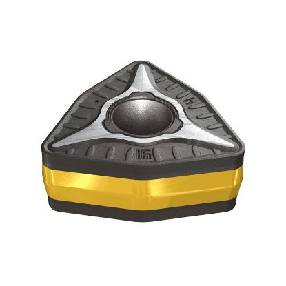 Picture of ISCAR WOMG554-T3P-IQ IC8150 Turning Insert Trigon Carbide TiCN + Al2O3 + TiCN + TiN 0.063 Corner Radius