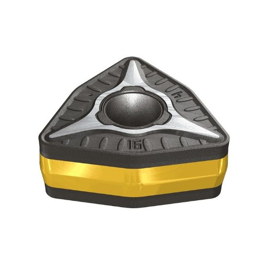 Picture of ISCAR WOMG554-T3P-IQ IC8150 Turning Insert Trigon Carbide TiCN + Al2O3 + TiCN + TiN 0.063 Corner Radius