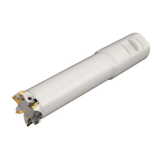 Picture of ISCAR TR6 ERD1.00-5-3.0W1.00-07 Milling Cutter 45.0°, 90.0° 1.000 Diameter Weldon 1.000 5.280 OAL 5 Flute