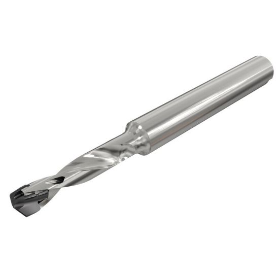 Picture of ISCAR DCN 0177-055-0236C-3D 0.177" Indexable Head Drill s with Coolant Holes and a Cylindrical Shank, Drill ing Depth 3xD