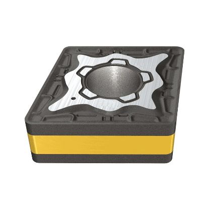 Picture of ISCAR CNMG642-M3P IC8250 Turning Insert 80.0° Carbide TiCN + Al2O3 + TiN 0.031 Corner Radius