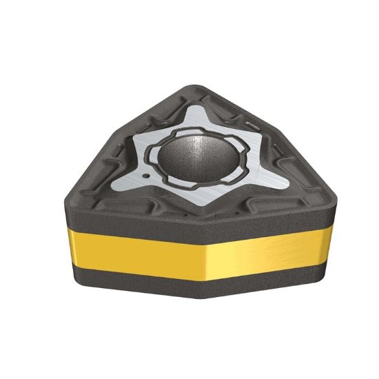 Picture of ISCAR WNMG432 M3P IC8150 Turning Insert Trigon Carbide TiCN + Al2O3 + TiCN + TiN 0.031 Corner Radius