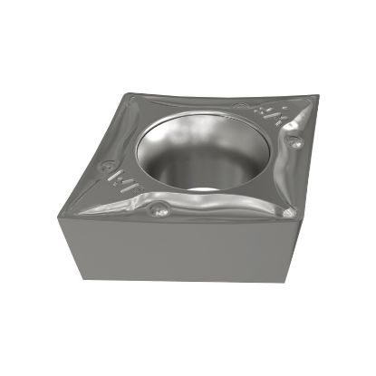 Picture of ISCAR CCET3-.002-WF IC907 Turning Insert 80.0° Carbide TiAIN + TiN 0.002 Corner Radius
