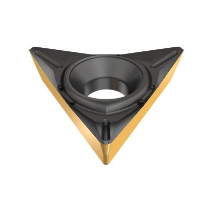 Picture of ISCAR TPGT2-0 SP IC908 Turning Insert Triangle Carbide TiAlN 0.008 Corner Radius