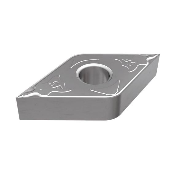 Picture of ISCAR DNGG430-SF IC907 Turning Insert 55.0° Carbide TiAIN + TiN 0.004 Corner Radius