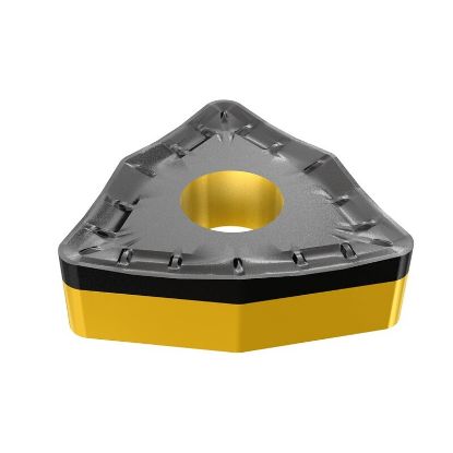 Picture of ISCAR WNMM432 NM IC8250 Turning Insert Trigon Carbide TiCN + Al2O3 + TiN 0.031 Corner Radius