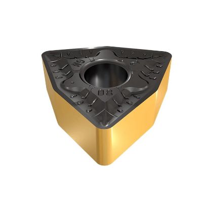 Picture of ISCAR WNMG434 GN IC9350 Turning Insert Trigon Carbide TiCN + Al2O3 + TiN 0.063 Corner Radius