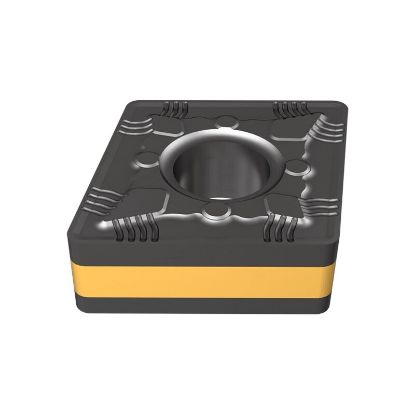 Picture of ISCAR CNMG544-NR IC428 Turning Insert 80.0° Carbide TIC + Al2O3 0.063 Corner Radius