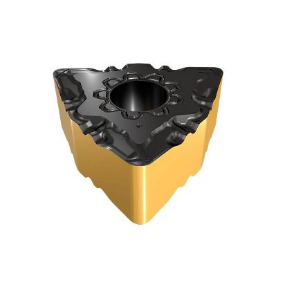 Picture of ISCAR WNMG432 F3P IC8250 Turning Insert Trigon Carbide TiCN + Al2O3 + TiN 0.031 Corner Radius