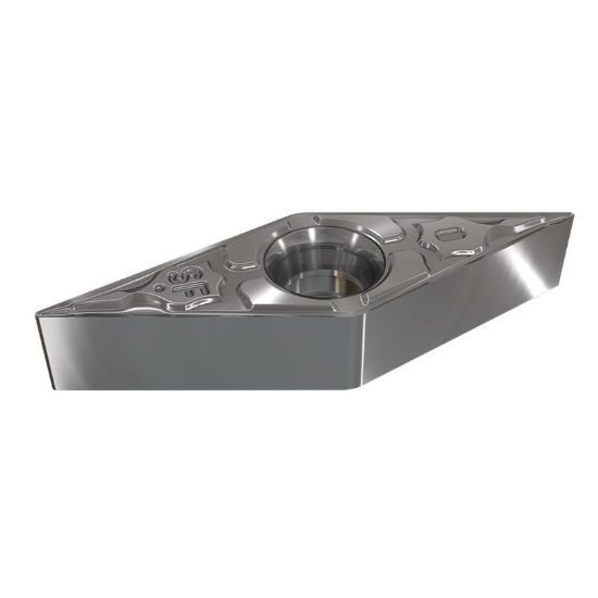 Picture of ISCAR VNMG2.5 0 SF IC908 Turning Insert 35.0° Carbide TiAlN 0.008 Corner Radius