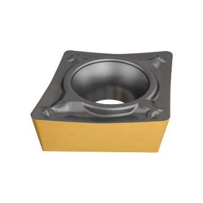 Picture of ISCAR CCMT3-2-M3P IC807 Turning Insert 80.0° Carbide TiAIN + TiN 0.031 Corner Radius