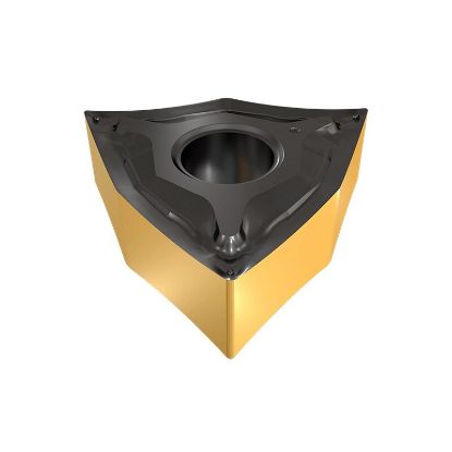 Picture of ISCAR WNMG3-2 NF IC9350 Turning Insert Trigon Carbide TiCN + Al2O3 + TiN 0.031 Corner Radius