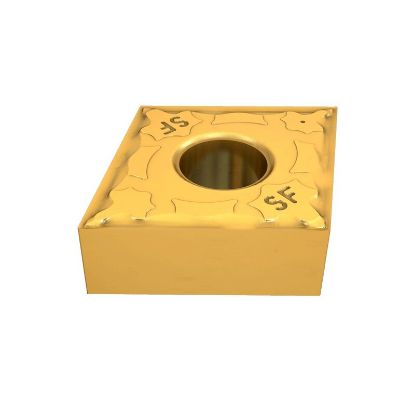 Picture of ISCAR CNGG431-SF IC507 Turning Insert 80.0° Carbide TiCN + TiN 0.016 Corner Radius