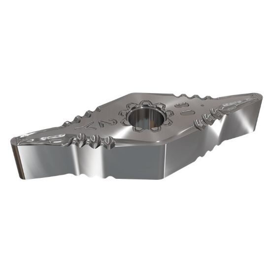 Picture of ISCAR YNMG332-F3P IC8150 Turning Insert 25.0° Carbide TiCN + Al2O3 + TiCN + TiN 0.031 Corner Radius