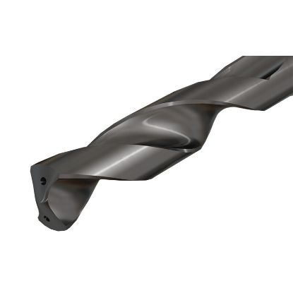 Picture of ISCAR SCD 0687-235-0687ACP3 IC908 0.687" Solid Carbide Drill s with Coolant Holes, Drill ing Depth 3xD
