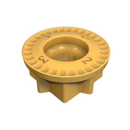 Picture of ISCAR RC90MT1205M0-SM IC8150 Turning Insert Round Carbide TiCN + Al2O3 + TiCN + TiN 0.236 Corner Radius