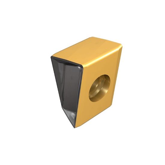 Picture of ISCAR T490LNHT080416PNR IC830 Milling Insert On Edge 0.063 Corner Radius AlTiN + TiN