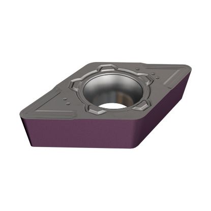 Picture of ISCAR DCMT13T508-M3M-SL IC6015 Turning Insert 55.0° Carbide TiCN + Al2O3 + TiN 0.031 Corner Radius